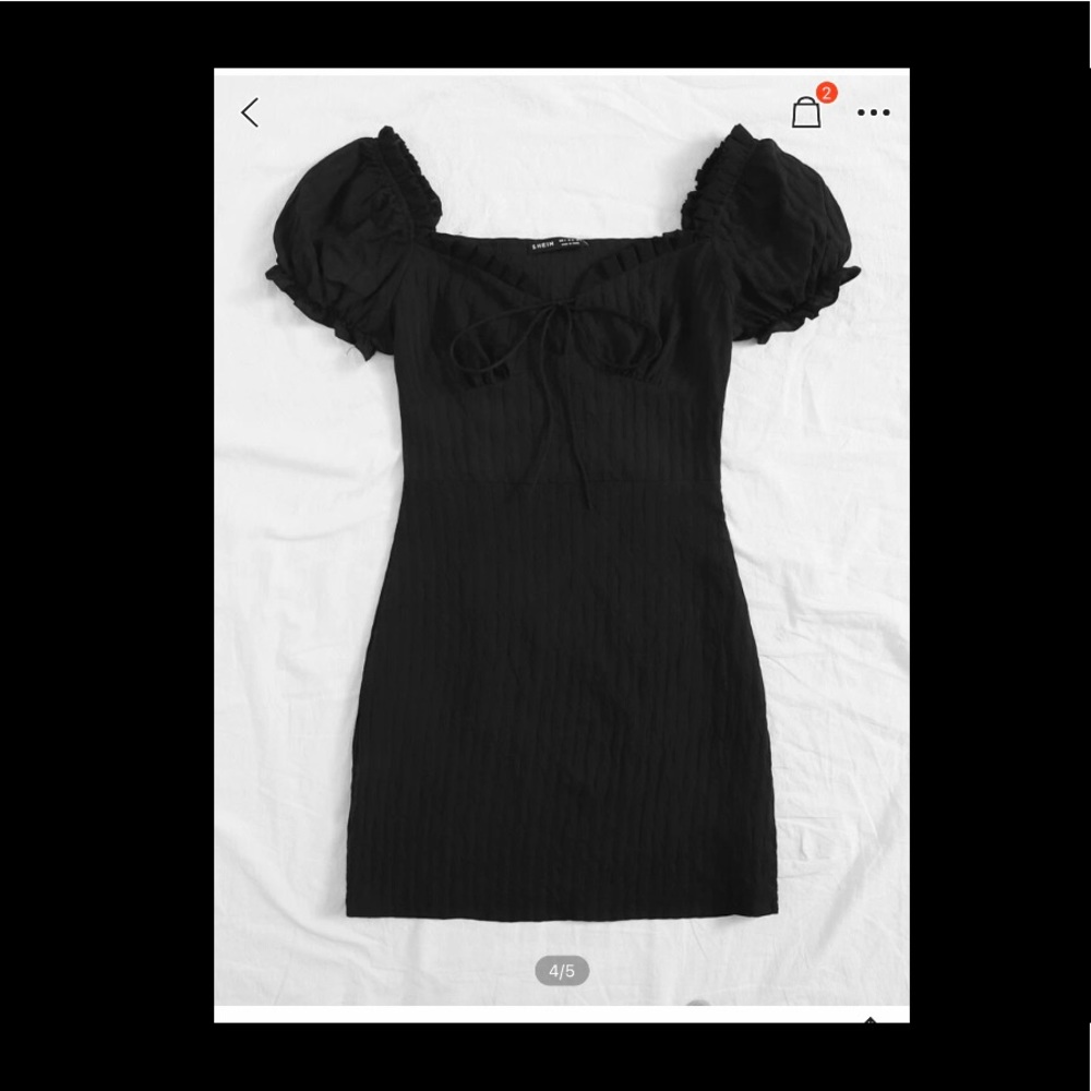 NEW SHEIN black mini dress